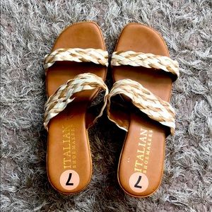 Italian Shoemaker Summer Wedge Sandals